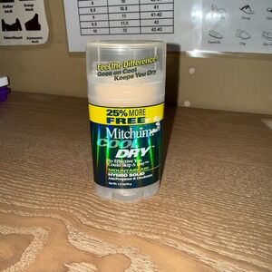 Mitchum Cool Dry Hydro Solid Anti-Perspirant Deodorant Mens 1.9oz Mountain Air